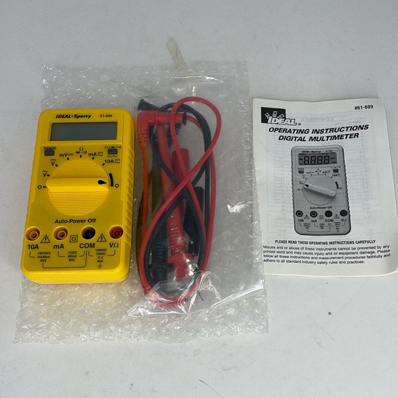 IDEAL Other New Ideal Sperry 669 Digital Multimeter Volt Meter With